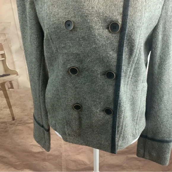 NEW LOFT Double Breasted Button Down Blazer - Picture 3 of 10